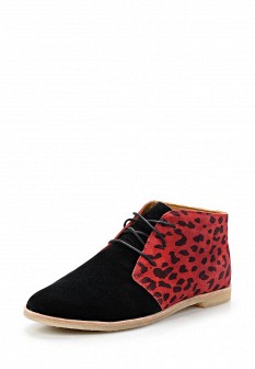 Ботинки Clarks, цвет: красный, черный. Артикул: CL567AWCEO81. Clarks