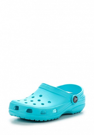 Сабо Crocs, цвет: голубой. Артикул: CR014AKEMO12